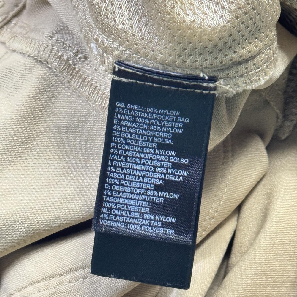 The North Face Shorts Mens 38 Beige Athletic Softshell Hiking Stretch 9 Inseam - Picture 3 of 10